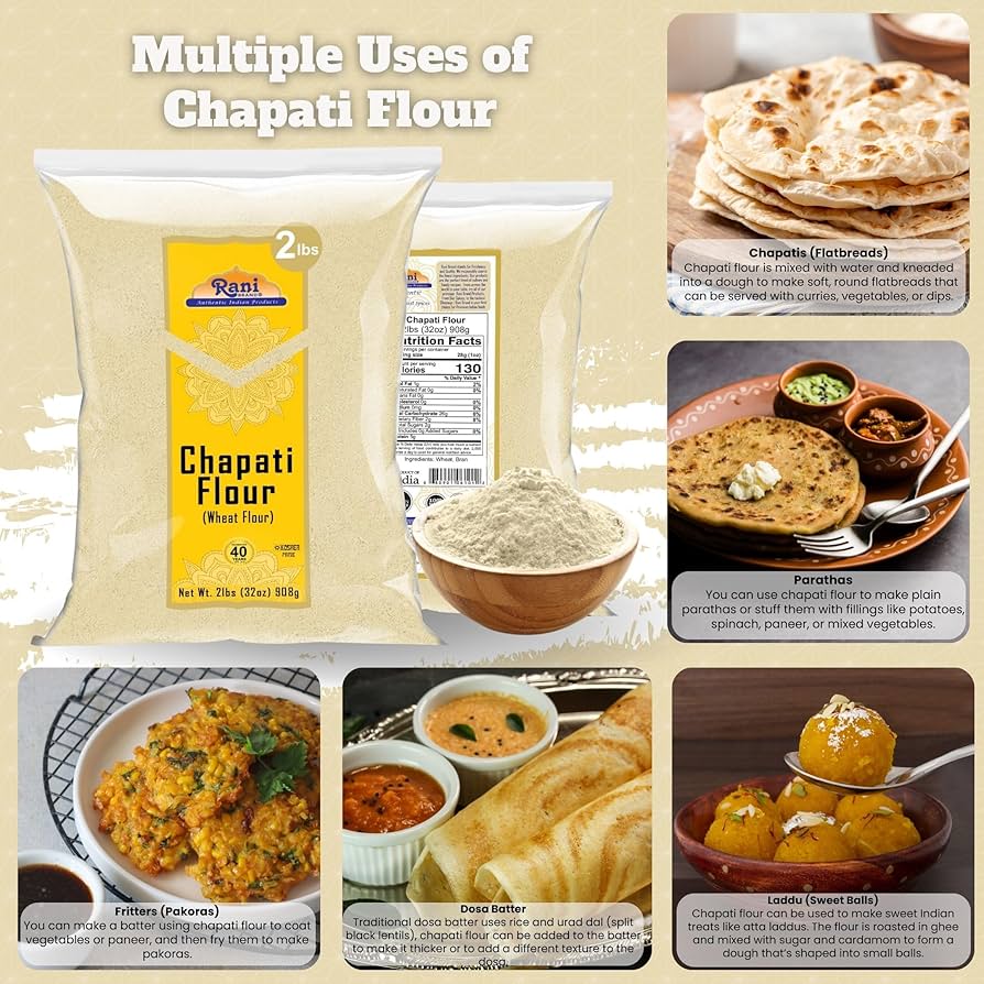 chapati★ Chapati- 25 count box (Patel Brothers cooked ready to use